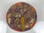 Japanese Carved Wooden Buddhist Drum Mokugyo Set Vtg Altar Fitting Butsugu BA846