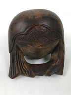 Japanese Carved Wooden Buddhist Drum Mokugyo Set Vtg Altar Fitting Butsugu BA847