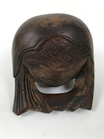 Japanese Carved Wooden Buddhist Drum Mokugyo Set Vtg Altar Fitting Butsugu BA847