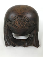 Japanese Carved Wooden Buddhist Drum Mokugyo Set Vtg Altar Fitting Butsugu BA847