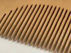Japanese Carved Wooden Hair Comb Tsuge Vtg Haircare Accessory Kushi Case JK784