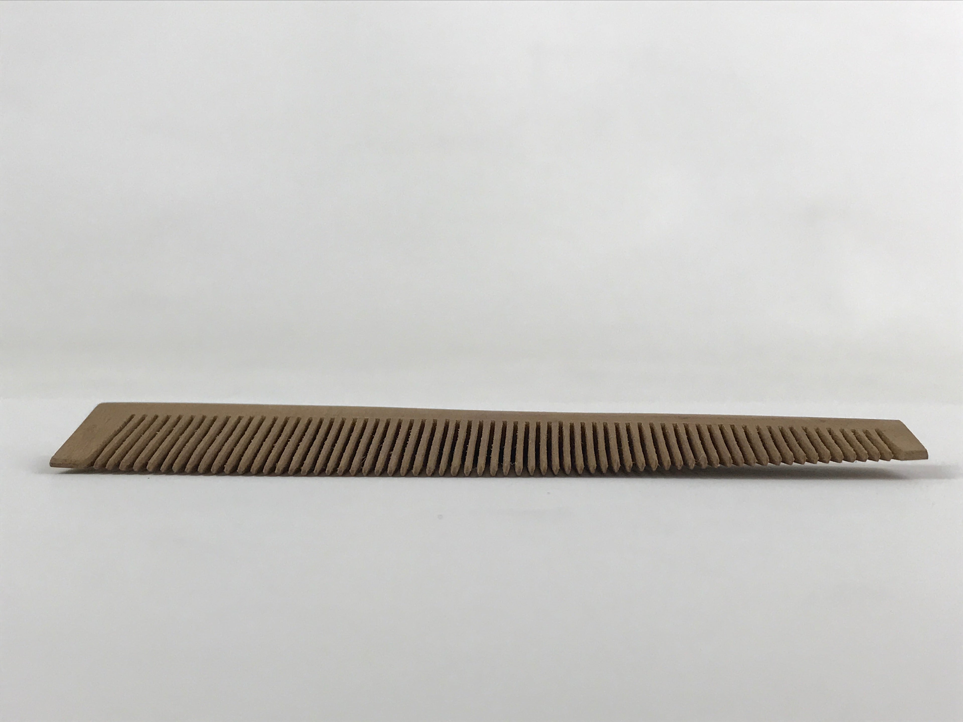 Japanese Carved Wooden Hair Comb Tsuge Vtg Haircare Accessory Kushi JK582