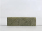 Japanese Carving Stone Stamp Seal Hanko Inkan Vtg Raw Material Green HS182