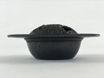 Japanese Cast Iron Ashtray Incense Burner Haizara Koro Nanbu-Tekki Momiji T106