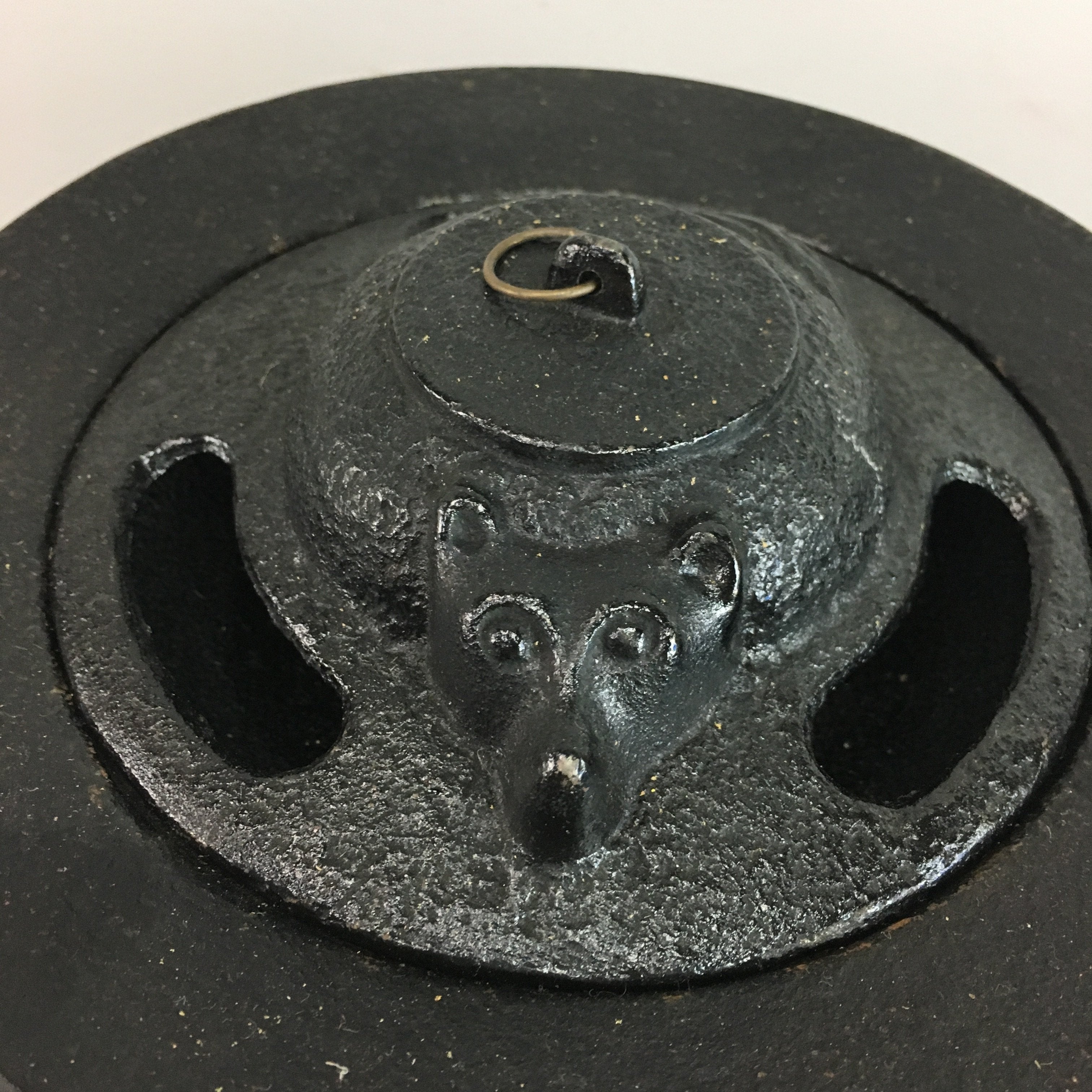 Japanese Cast Iron Incense Holder