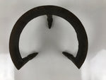 Japanese Cast Iron Kettle Brazier Chagama Vtg Tea Ceremony Sado Water Pot C31