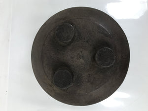 Japanese Cast Iron Kettle Brazier Chagama Vtg Tea Ceremony Sado Water Pot C31