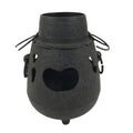 Japanese Cast Iron Kettle Brazier Chagama Vtg Tea Ceremony Sado Water Pot C32