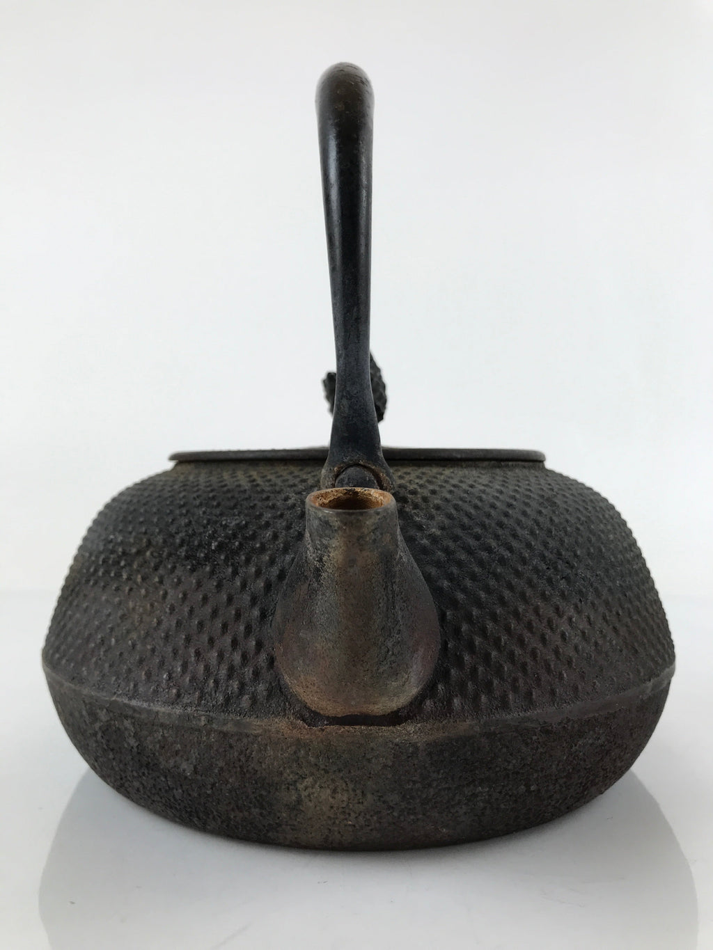 Japanese Cast Iron Tetsubin Kettle Teapot Vtg Tea Ceremony Nanbu Tekki T115