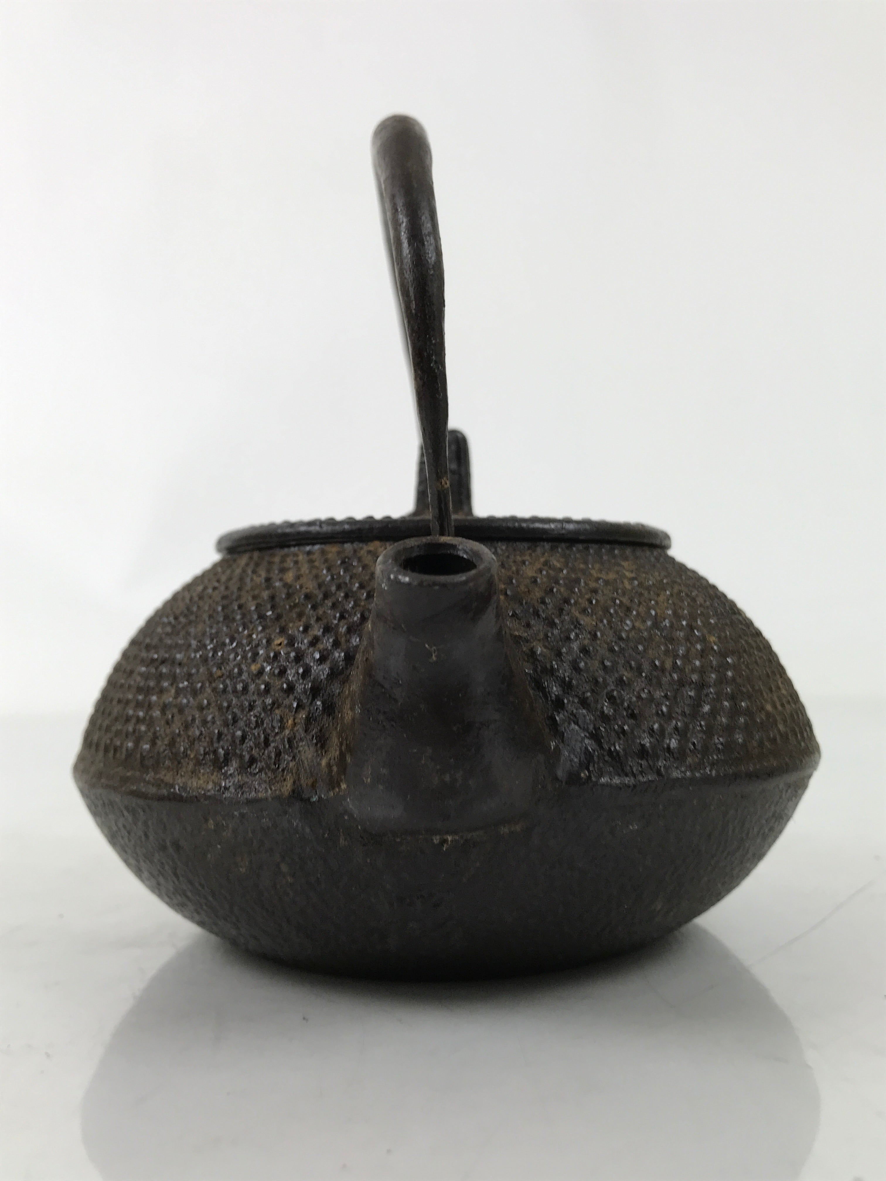 Japanese Cast Iron Tetsubin Kettle Teapot Vtg Tea Ceremony Nanbu Tekki T120