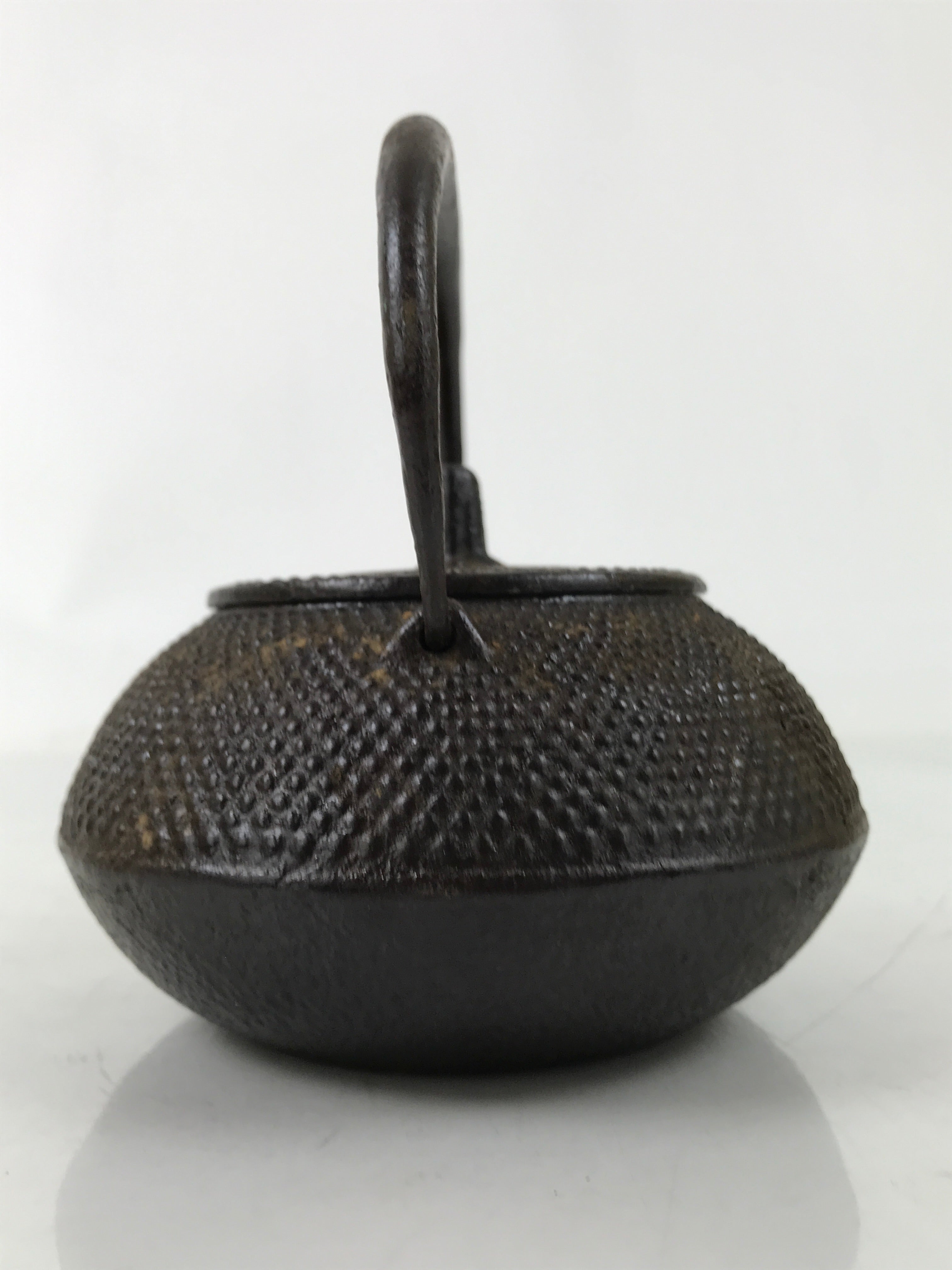 Japanese Cast Iron Tetsubin Kettle Teapot Vtg Tea Ceremony Nanbu Tekki T120
