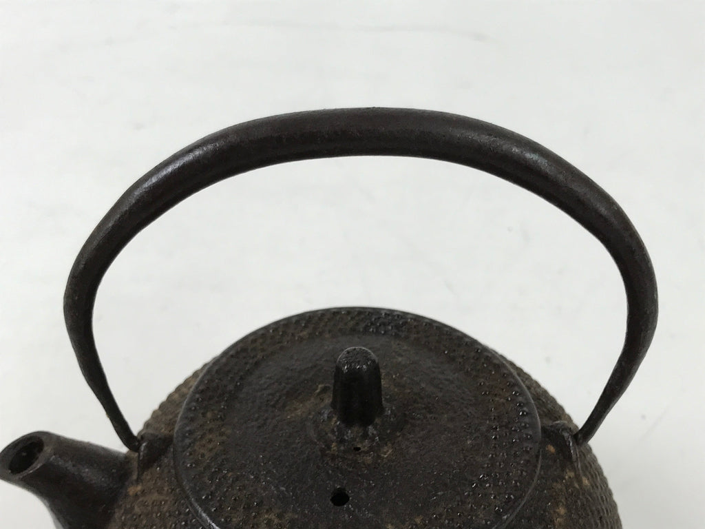 Japanese Cast Iron Tetsubin Kettle Teapot Vtg Tea Ceremony Nanbu Tekki T120