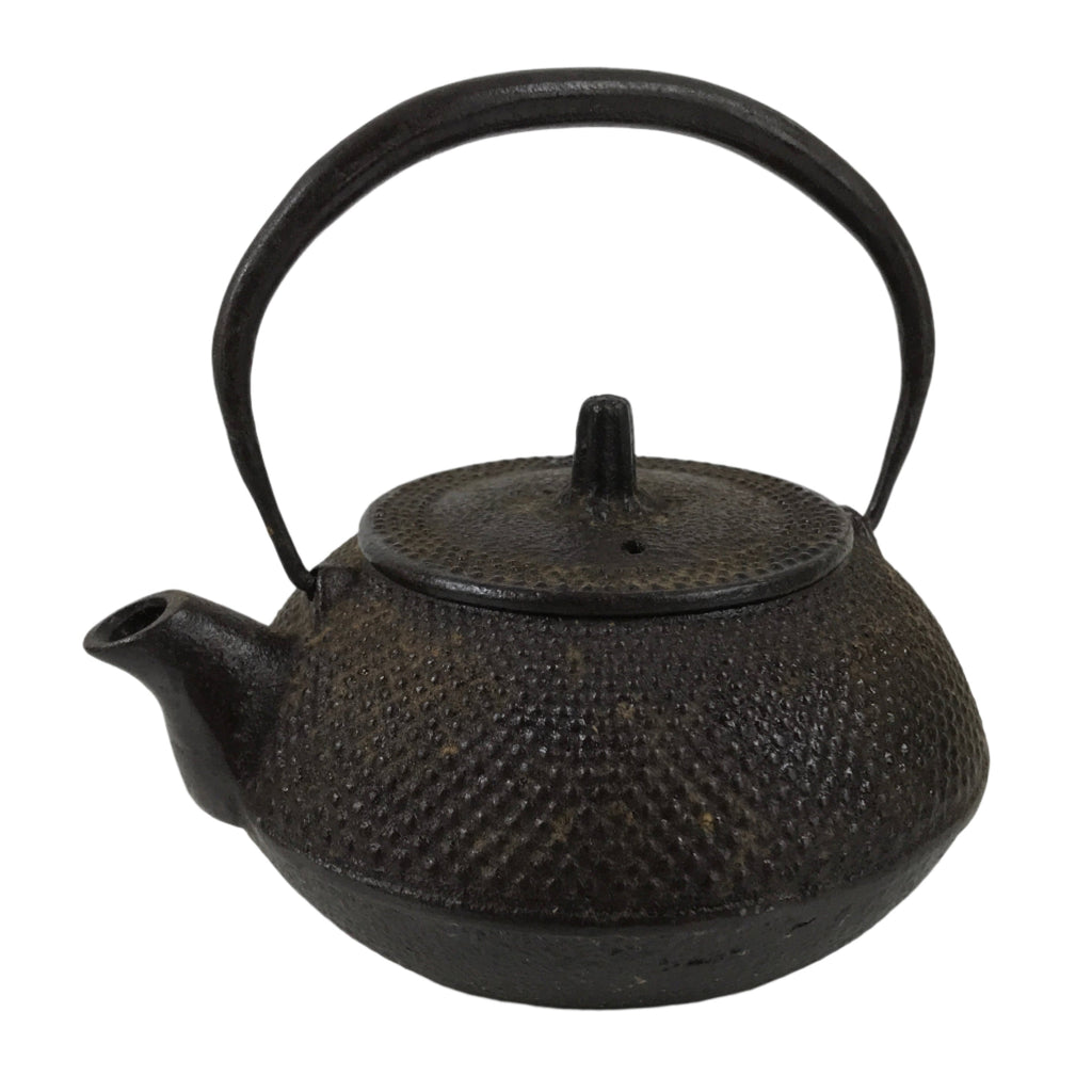 Japanese Cast Iron Tetsubin Kettle Teapot Vtg Tea Ceremony Nanbu Tekki T120