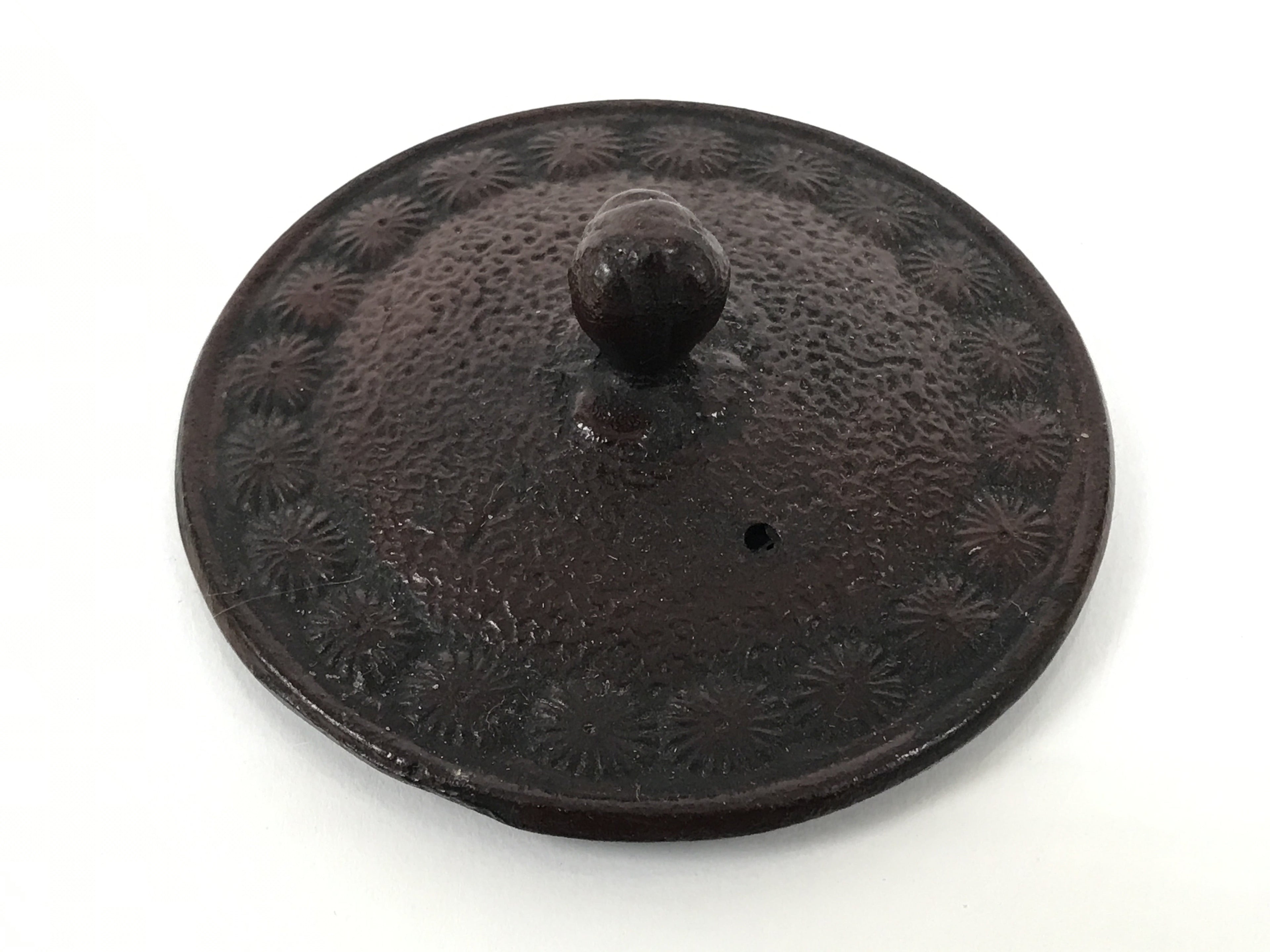 Japanese Cast Iron Tetsubin Kettle Teapot Vtg Tea Ceremony Nanbu Tekki T169