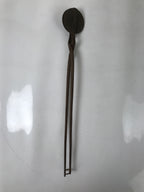 Japanese Cast Iron Yaki-In Branding Press Stamp Vtg Sweets Chrysanthemum T152