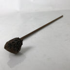 Japanese Cast Iron Yaki-In Branding Stamp Craft Sweets Carnation Nadeshiko T136