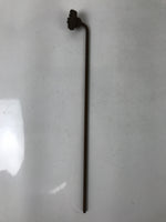 Japanese Cast Iron Yaki-In Branding Stamp Craft Sweets Carnation Nadeshiko T136