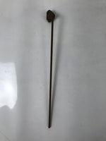 Japanese Cast Iron Yaki-In Branding Stamp Craft Sweets Carnation Nadeshiko T136