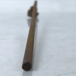 Japanese Cast Iron Yaki-In Branding Stamp Craft Sweets Carnation Nadeshiko T136