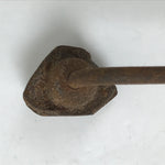 Japanese Cast Iron Yaki-In Branding Stamp Craft Sweets Carnation Nadeshiko T136