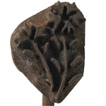 Japanese Cast Iron Yaki-In Branding Stamp Craft Sweets Carnation Nadeshiko T136