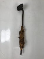 Japanese Cast Iron Yaki-In Branding Stamp Craft Sweets Mountain River Kanji T146