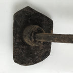 Japanese Cast Iron Yaki-In Branding Stamp Craft Sweets Mountain River Kanji T146