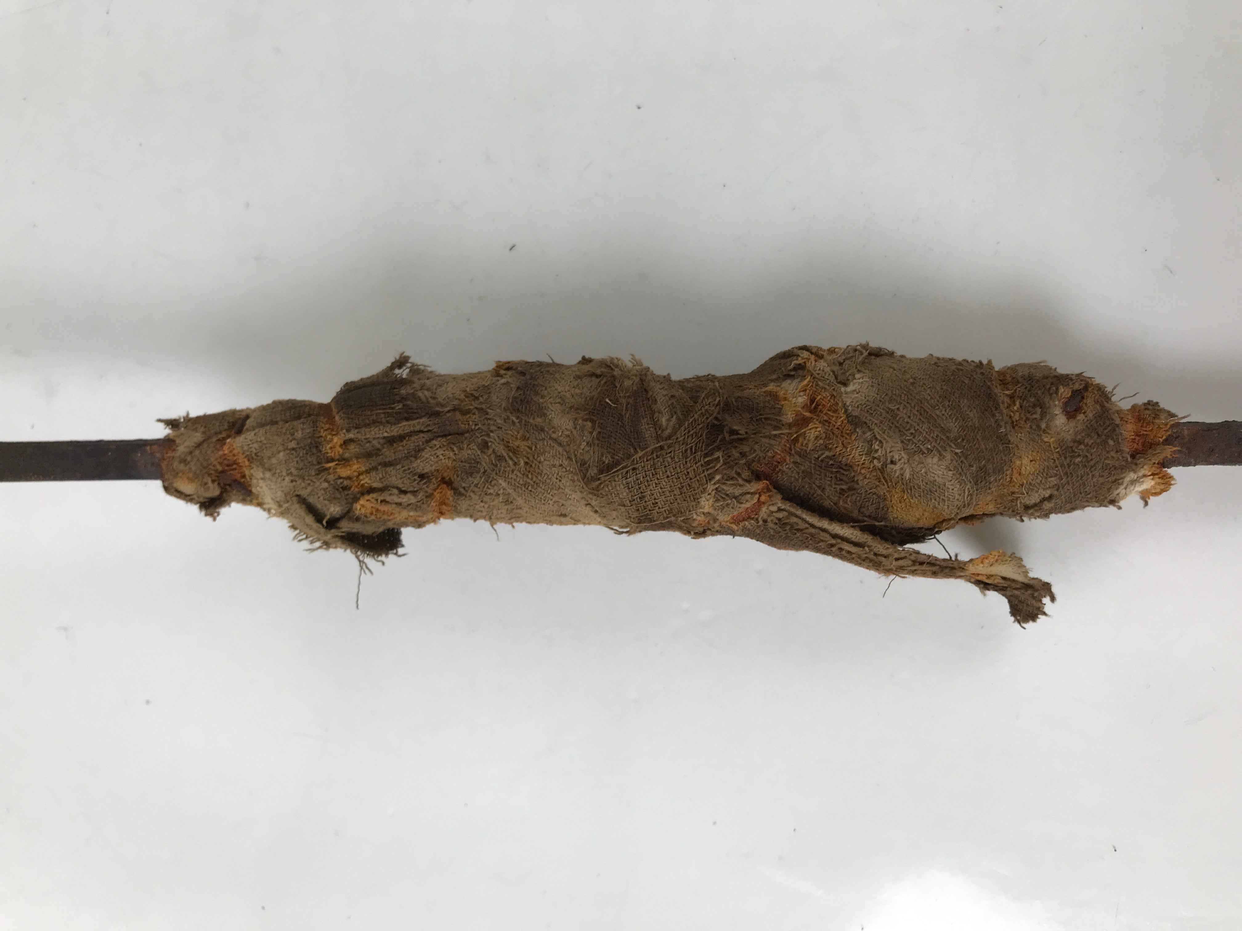 Japanese Cast Iron Yaki-In Branding Stamp Craft Sweets Mountain River Kanji T146