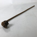 Japanese Cast Iron Yaki-In Branding Stamp Vtg Craft Sweet Bird Plum Blossom T144