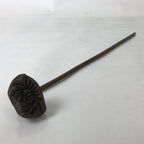Japanese Cast Iron Yaki-In Branding Stamp Vtg Craft Sweet Chrysanthemum T145