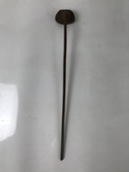 Japanese Cast Iron Yaki-In Branding Stamp Vtg Craft Sweet Chrysanthemum T145
