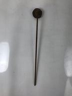 Japanese Cast Iron Yaki-In Branding Stamp Vtg Craft Wagashi Sweets Dorayaki T147