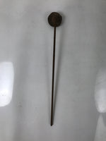 Japanese Cast Iron Yaki-In Branding Stamp Vtg Craft Wagashi Sweets Dorayaki T147