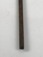 Japanese Cast Iron Yaki-In Branding Stamp Vtg Wood Craft Sweet Kanji Mikasa T163