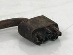 Japanese Cast Iron Yaki-In Branding Stamp Vtg Wood Craft Sweet Kanji Mikasa T163