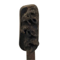 Japanese Cast Iron Yaki-In Branding Stamp Vtg Wood Craft Sweet Kanji Mikasa T163