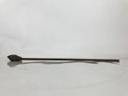 Japanese Cast Iron Yaki-In Branding Stamp Vtg Wood Craft Sweet Kanji Uchiwa T153