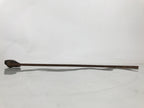 Japanese Cast Iron Yaki-In Branding Stamp Vtg Wood Craft Sweet Kanji Uchiwa T158