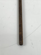Japanese Cast Iron Yaki-In Branding Stamp Vtg Wood Craft Sweet Kanji Uchiwa T158