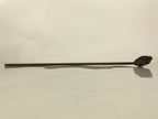 Japanese Cast Iron Yaki-In Branding Stamp Vtg Wood Craft Sweet Kanji Uchiwa T161