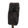 Japanese Cast Iron Yaki-In Branding Stamp Vtg Wood Craft Sweet Large Kanji T160