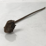 Japanese Cast Iron Yaki-In Branding Stamp Vtg Wood Craft Sweet Plum Blossom T130