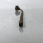 Japanese Cast Iron Yaki-In Branding Stamp Vtg Wood Craft Sweet Plum Blossom T130