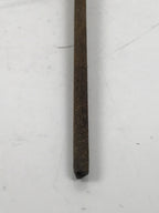 Japanese Cast Iron Yaki-In Branding Stamp Vtg Wood Craft Sweet Power Kanji T155