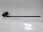Japanese Cast Iron Yaki-In Branding Stamp Vtg Wood Craft Sweet Senbei Kanji T128