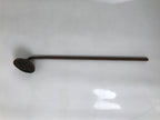 Japanese Cast Iron Yaki-In Branding Stamp Vtg Wood Craft Sweet Senbei Kanji T128