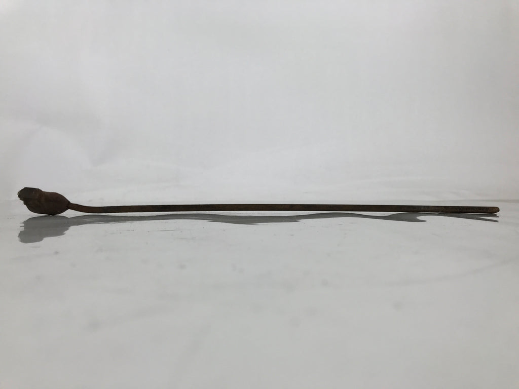 Japanese Cast Iron Yaki-In Branding Stamp Vtg Wood Craft Sweet Small Kanji T165