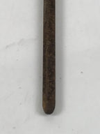 Japanese Cast Iron Yaki-In Branding Stamp Vtg Wood Craft Sweet Small Kanji T165