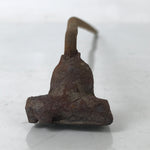 Japanese Cast Iron Yaki-In Branding Stamp Vtg Wood Craft Sweets Bridge T132