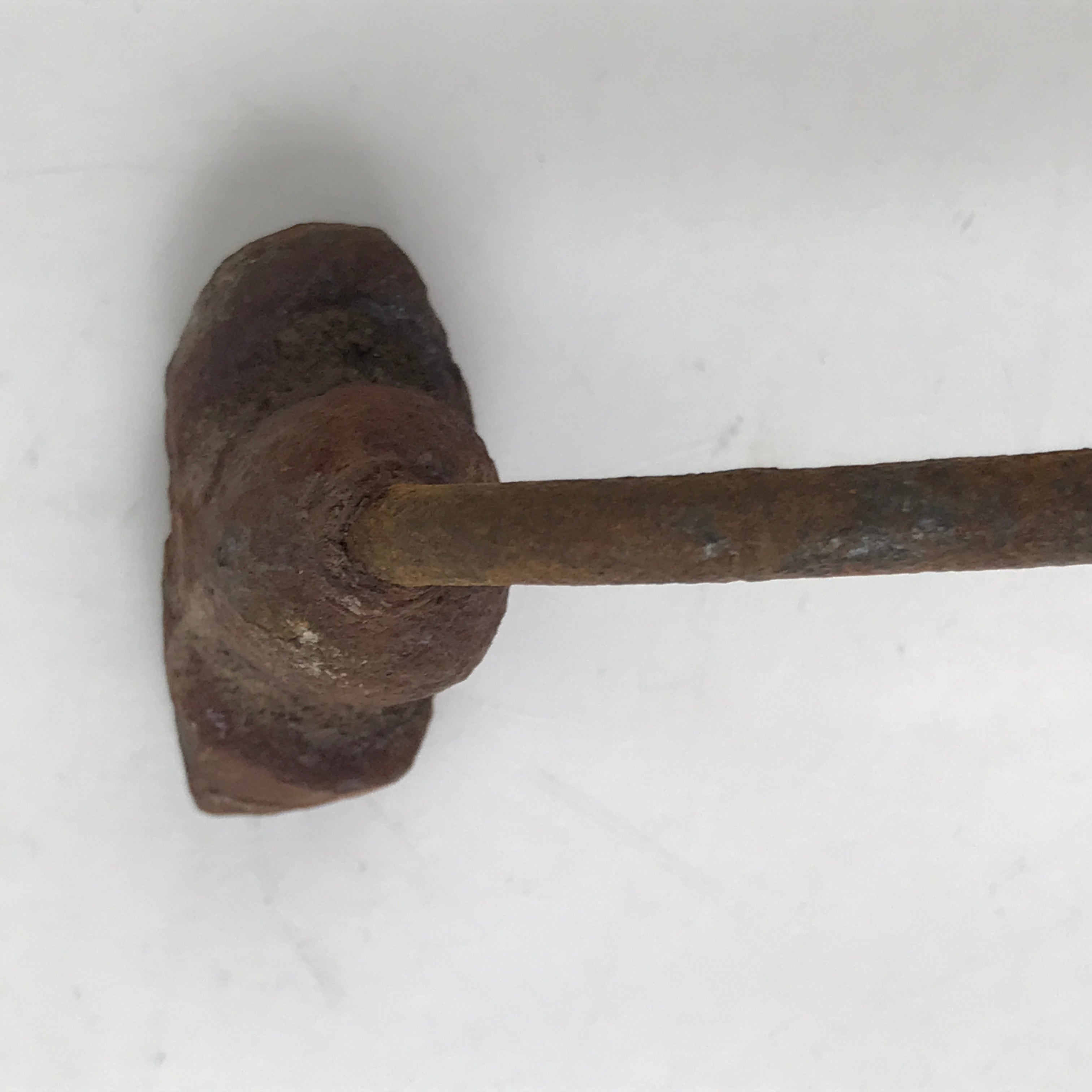 Japanese Cast Iron Yaki-In Branding Stamp Vtg Wood Craft Sweets Bridge T132